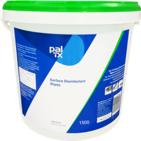 Perfect Pal TX For Surface Disinfectant Wipes (Tub of 1500)